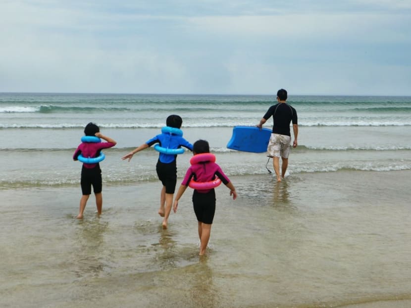 Follow the dad? While mums want dads to help out more, they also need to let dads do the parenting in his own inimitable fashion. Photo: Diana Ser