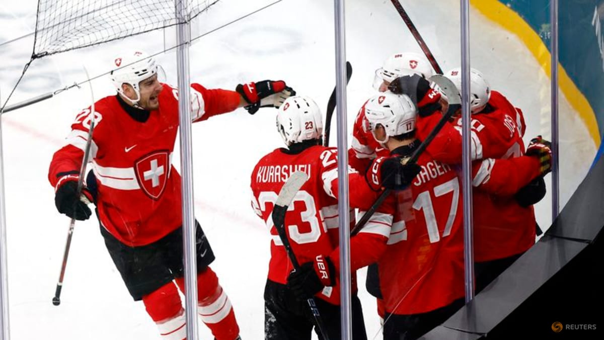Ice hockey-Swiss beat Czech in OT thriller as men's group stage enters final day