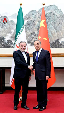China urges reopening of Strait of Hormuz in talks with Iran FM