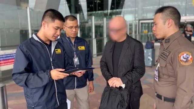 本地商人因涉嫌逃税 在泰国机场被捕
