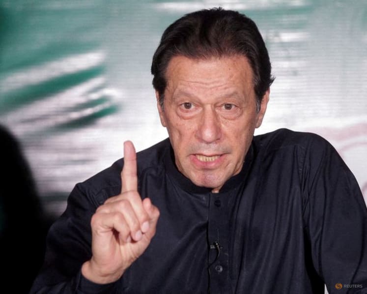 Imprisoned former Pakistan PM Khan's party uses AI for a speech