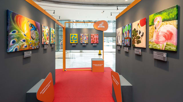 “心艺同心”巡回展开跑 滨海湾花园等地化身活态画廊