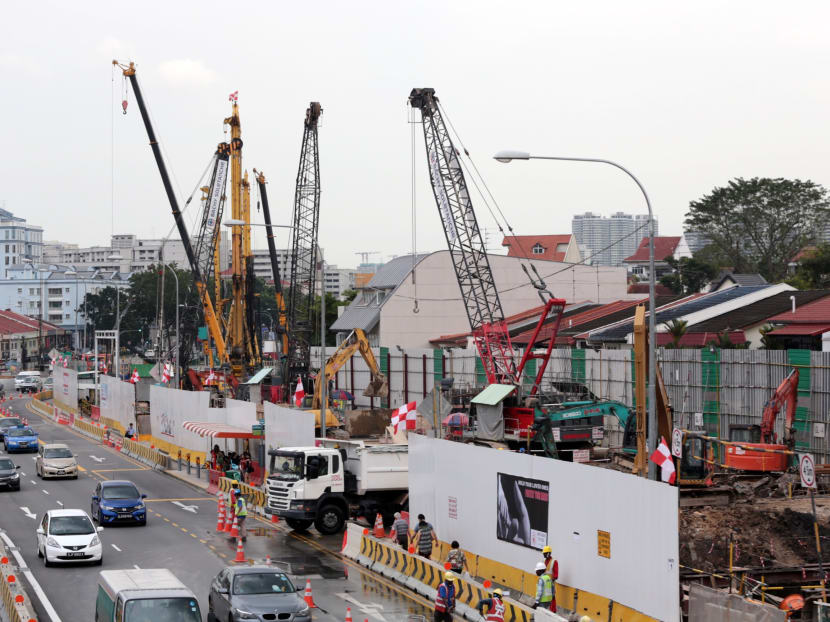 Sato Kogyo had carried out unauthorised works that affected the public drainage system, said national water agency PUB. Photo: Jason Quah