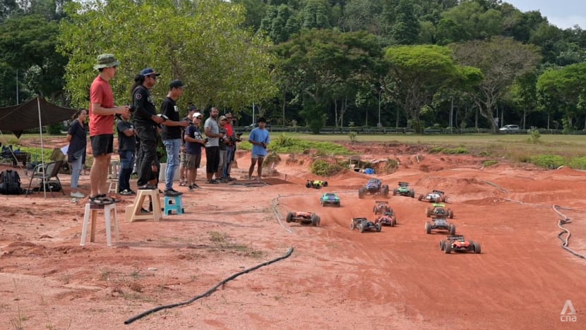 At Woodlands, remote-controlled car enthusiasts find a rare space to race their stress away