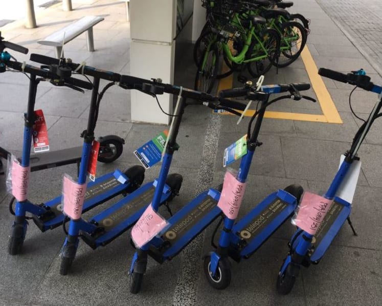 2 unlicensed e-scooter sharing firms hauled to court; PMD fleets impounded