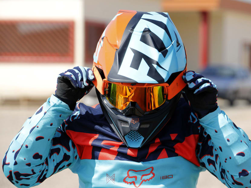 Iranian biker blazes trail for women