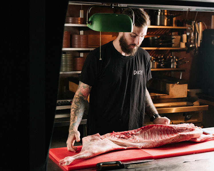 Underdog Inn’s head chef Pete Smit wants to serve you the whole animal