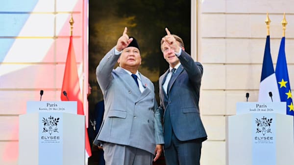 Saat Indonesia mengencangkan ikat pinggang, frekuensi kunjungan luar negeri Prabowo kian disorot