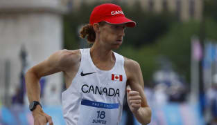 Canada's Dunfee breaks 35km race walk world record