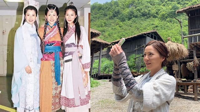 仿佛定格在当年《寻秦记》，滕丽名晒和宣萱、郭羡妮合照掀回忆杀！