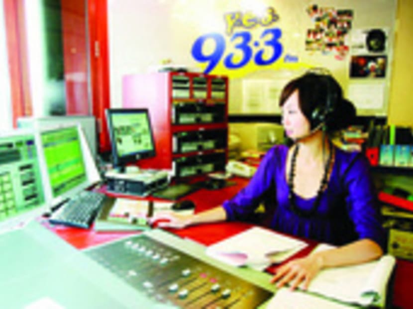 Mediacorp’s Chinese radio station YES 933 took the second spot for most-listened-to stations in the latest Nielsen Radio Diary Survey. TODAY file photo