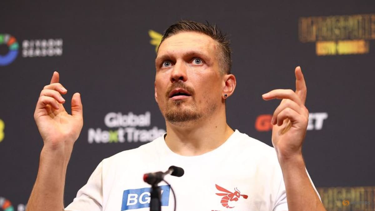 Usyk to put WBC title on line against kickboxer Verhoeven at pyramids of Egypt