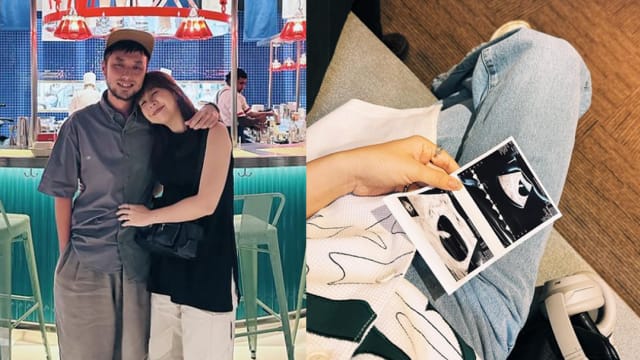 本地歌手OHMYMEITING黄美婷宣布怀孕好消息！