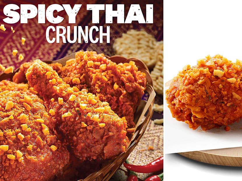 KFC Launches Spicy Thai Chicken Sprinkled With Crispy Lemongrass Rice Crisps