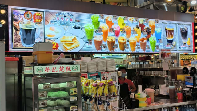 经济餐覆盖率扩大 八成组屋步行范围内就能找到