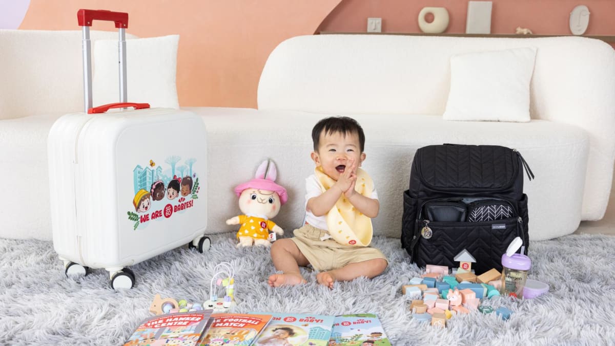 What will be in the SG60 Baby Gift? Trolley bag, toys and practical items