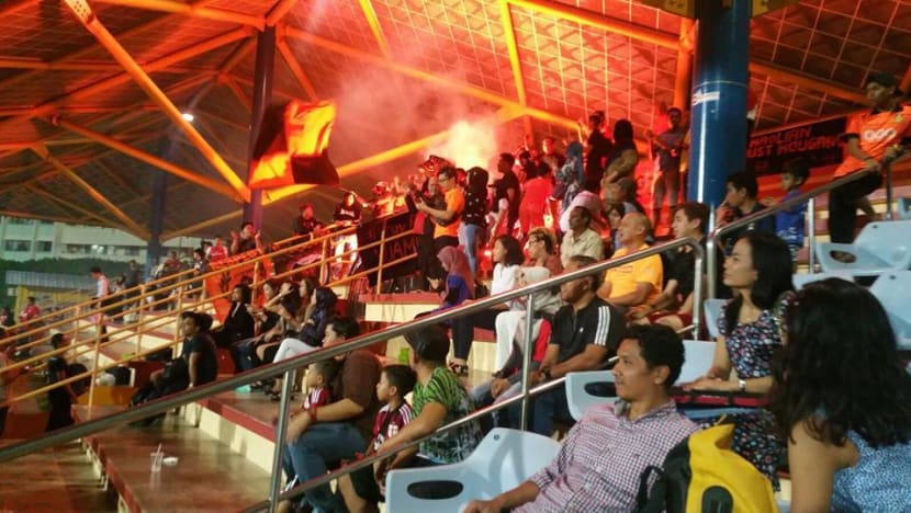 S.League warns against flares, sparklers at stadiums