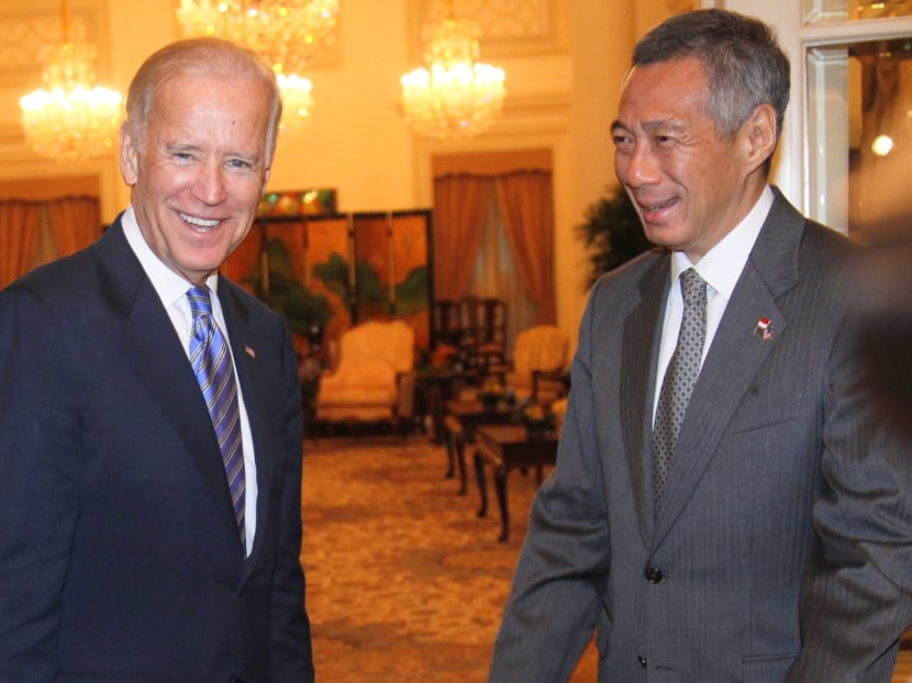 The Bidens visit Singapore