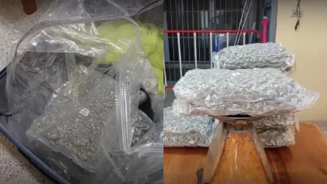 甲米国际机场男厕所藏大麻行李箱 泰警逮捕英国籍男子助查
