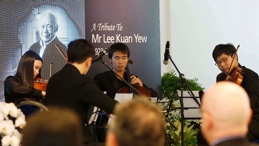 NUS holds memorial ceremony for Mr Lee Kuan Yew