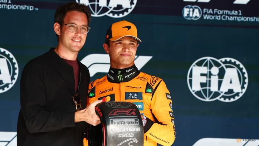 Norris takes Spa pole on all-McLaren front row