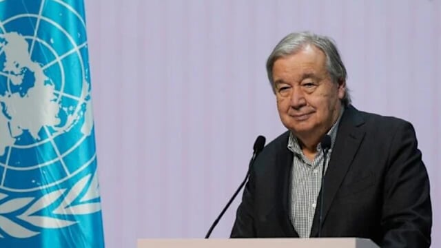 古特雷斯吁美国和以色列 尽快结束对伊战争