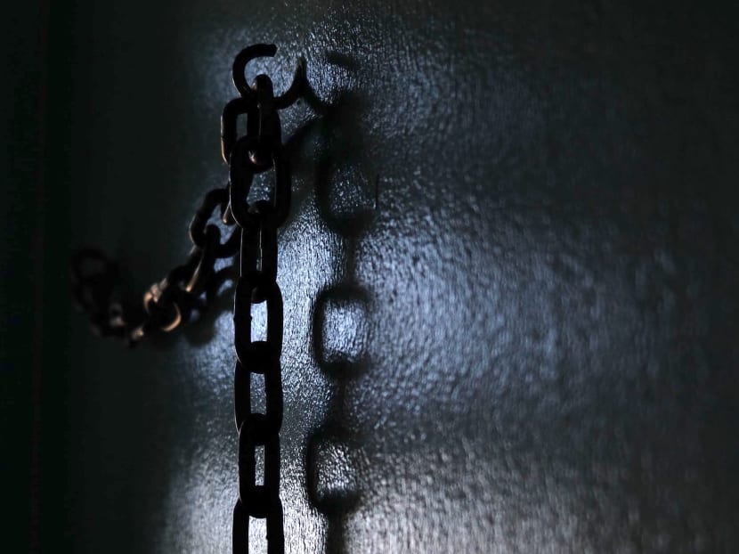 Hasniza Ismail discussed with her younger sister how to make Nursadiqah Sanusi their slave. The family chained Nursadiqah up till she could no longer control her bowels, forcing her to sit in her own faeces and urine and eat off the bathroom floor.