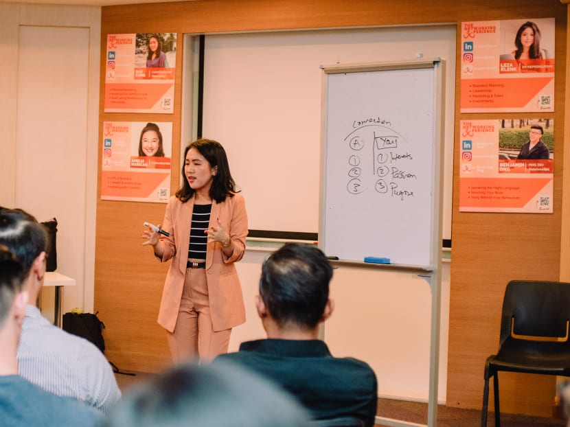 The author, seen here at a training workshop in 2019, first discovered her love for the stage at 15.
The author, seen here at a training workshop in 2019, first discovered her love for the stage at 15.
