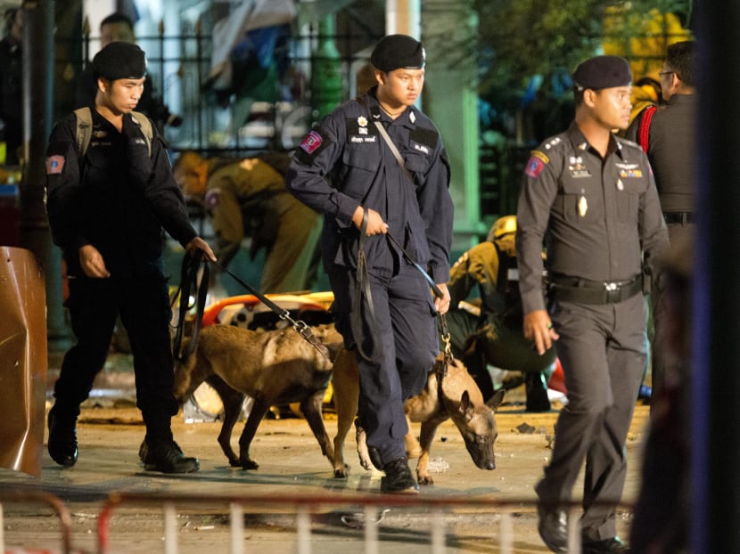 Bomb blast rocks major Bangkok intersection, casualties reported