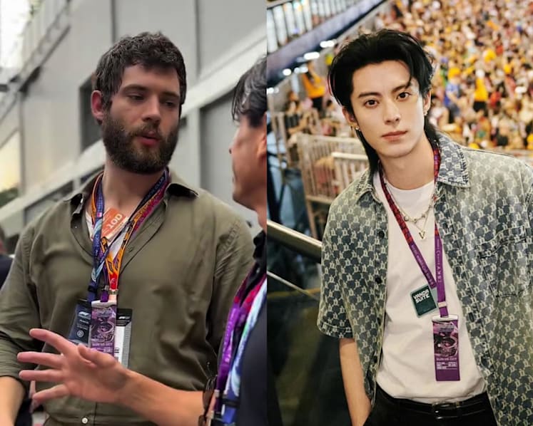 Celebs at F1 Singapore Grand Prix 2025: Superman star David Corenswet, Dylan Wang, K-pop group Seventeen and more