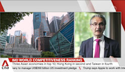 Singapore reclaims top spot in world competitiveness ranking