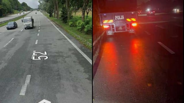 女越堤族骑车回家 疑被车撞后撞树身亡