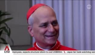 Pope Leo: New leader of Roman Catholic Church celebrates first mass