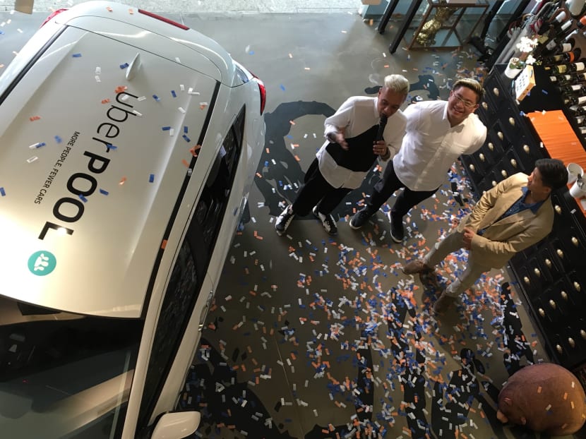 Uber said uberPool will offer cheaper rides for passengers, with fares per trip up to 25 per cent less than those of uberX. Photo: Regina Marie Lee