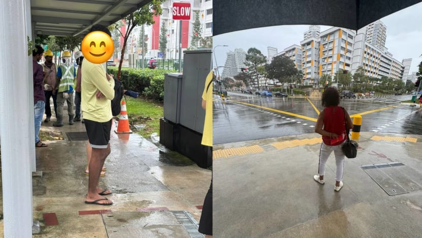 Auntie Seen Giving Ang Pows To Migrant Workers In Bishan Auntie Seen Giving Ang Pows To Migrant Workers In Bishan