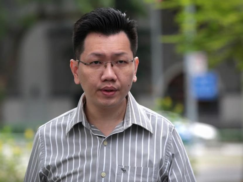 Lee Cheng Yan, Maserati driver who was involved in hit-and-run incident, at the State Courts on 28 Dec, 2017. TODAY FILE PHOTO