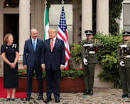 Trump chastises Zelenskyy over Russian refinery strikes during Ireland visit