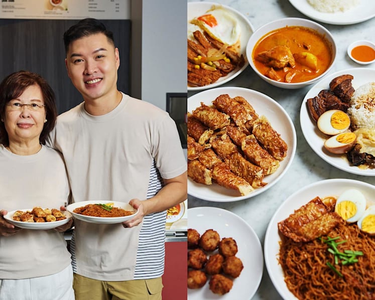 This Serangoon cafe specialises in ngoh hiang made by a former fashion designer's mum
