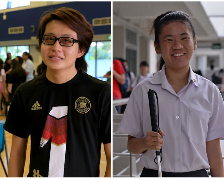 Two disabled A-Level students attribute good results to caring schools