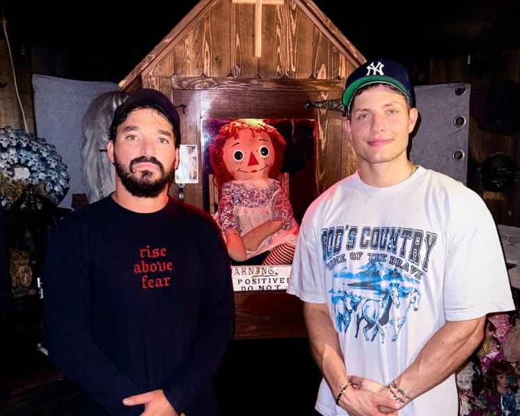 Comedian Matt Rife is legal guardian of real-life Annabelle doll after buying home of couple who inspired The Conjuring