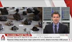 EU trade commissioner to speak with Chinese commerce minister; rare earths to top agenda