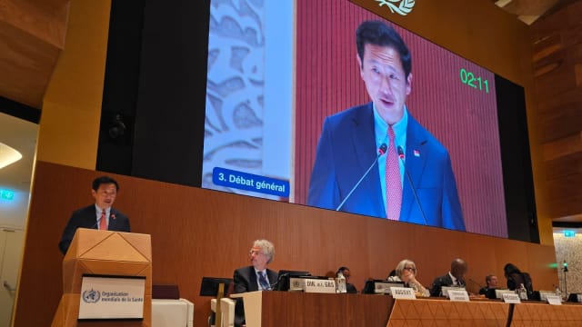 王乙康呼吁国际社会齐心协力 应对全球卫生挑战