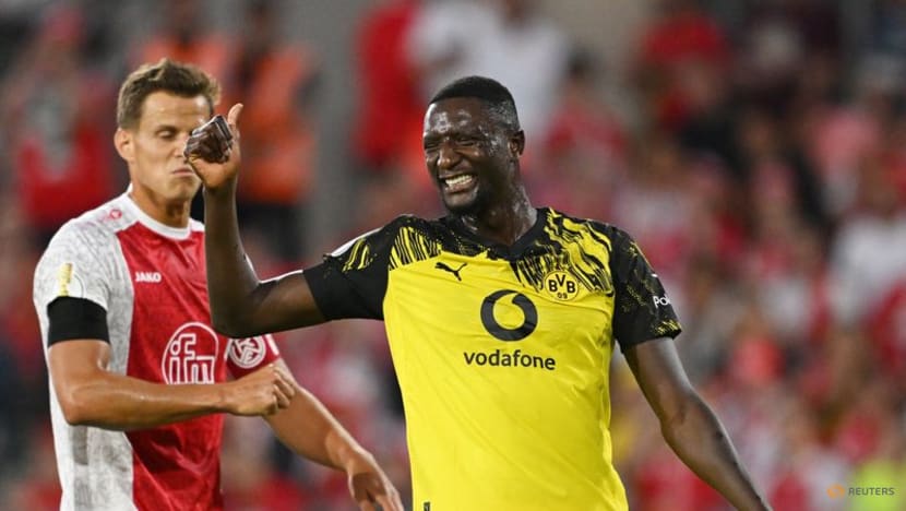 Guirassy goal sends Dortmund past Essen in German Cup