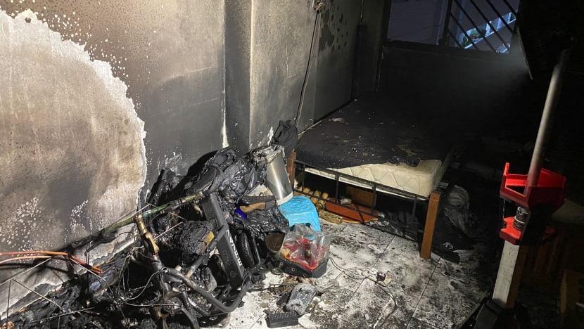 1 dead, another injured in PMD fire at Jurong West flat