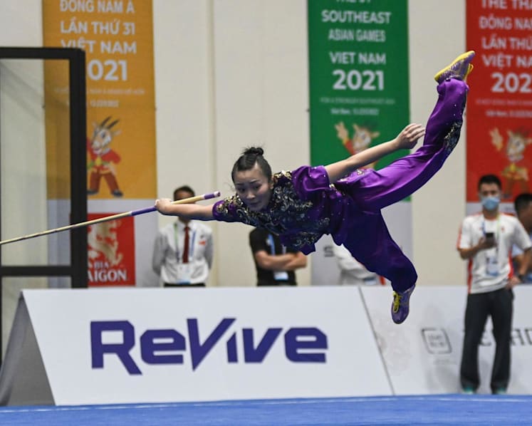 Kimberly Ong wins Singapore's second wushu gold of SEA Games, Zoe Tan takes silver