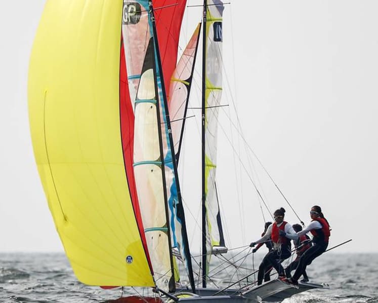 Asian Games: Singapore sailing duo secure gold with a racing day to spare  