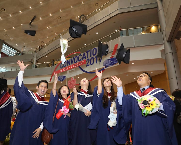 Post-grad intake go up for 2 universities, more poly fresh grads not working full-time