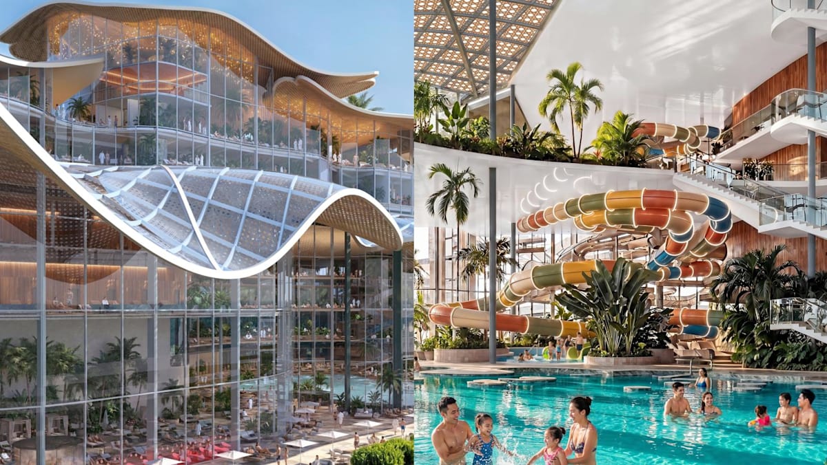 Therme Singapore to open in 2030 with over 20 pools and 18 water slides
