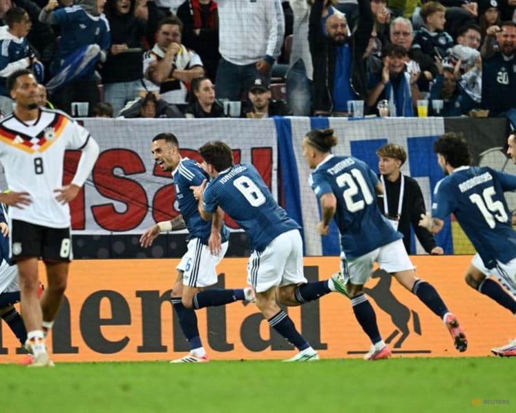 Greece stun Germany 1-0 in losing home debut for Klopp