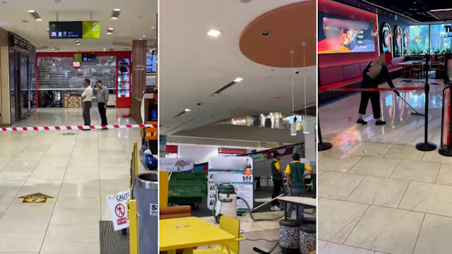 油炸锅起火 三巴旺商场传火警